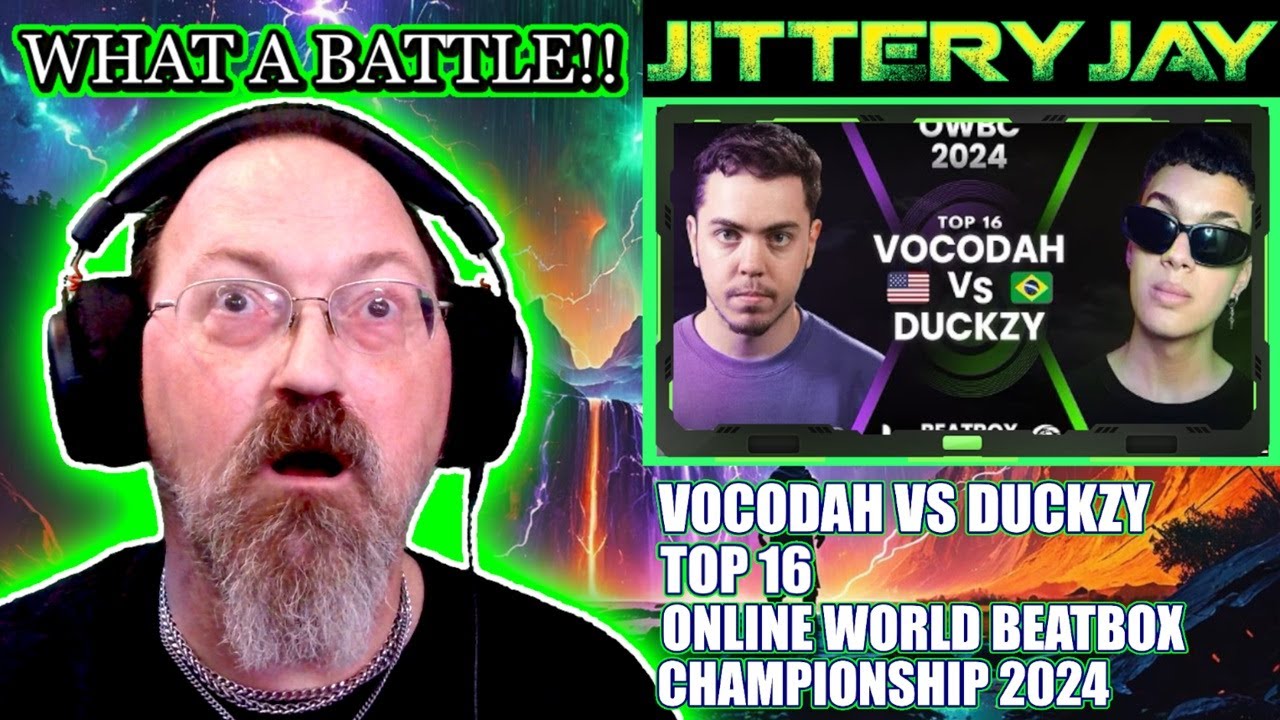 Vocodah против Duckzy — онлайн-чемпионат мира по битбоксу 2024 — Топ-16 — Первая реакция