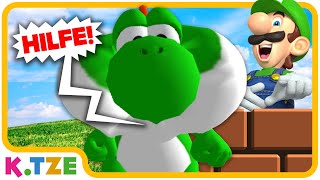 Yoshi frisst Mario und Luigi lacht 😱😂 Mario Maker 2 Player