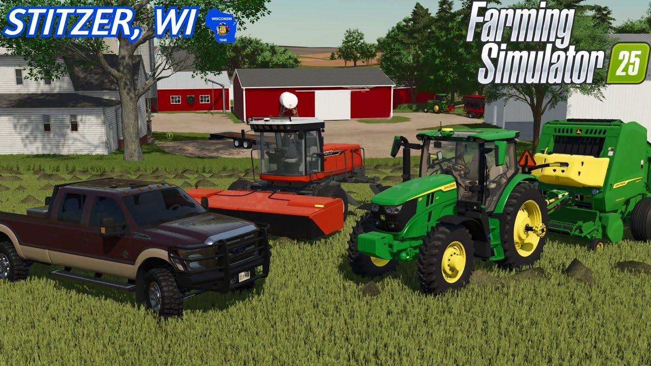 I Bought a **BRAND NEW** Mowing Setup For Our Wisconsin Dairy Farm ...
