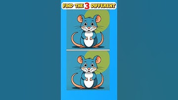 find the 3 different || #270 || finding || #puzzle​ #different #game #shorts #shortfeed