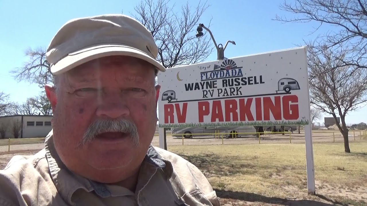 Free RV hookups at Floydada, Texas & the Floyd County Historical Museum