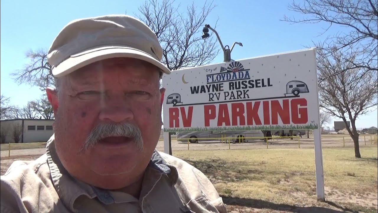 Free RV hookups at Floydada, Texas & the Floyd County Historical Museum