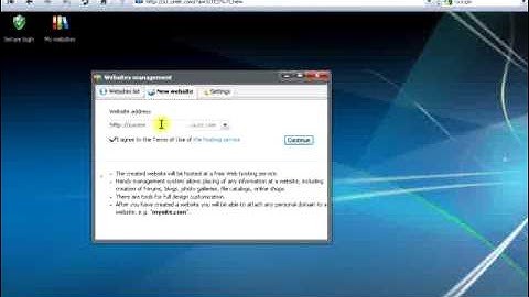 ucoz ზე საიტის შექმნა