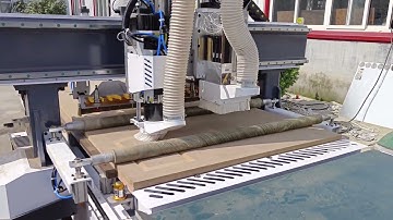 1325 ATC CNC Nesting Machine with Auto Loading & Unloading Platform ，ATC Wood cabinet door CNC