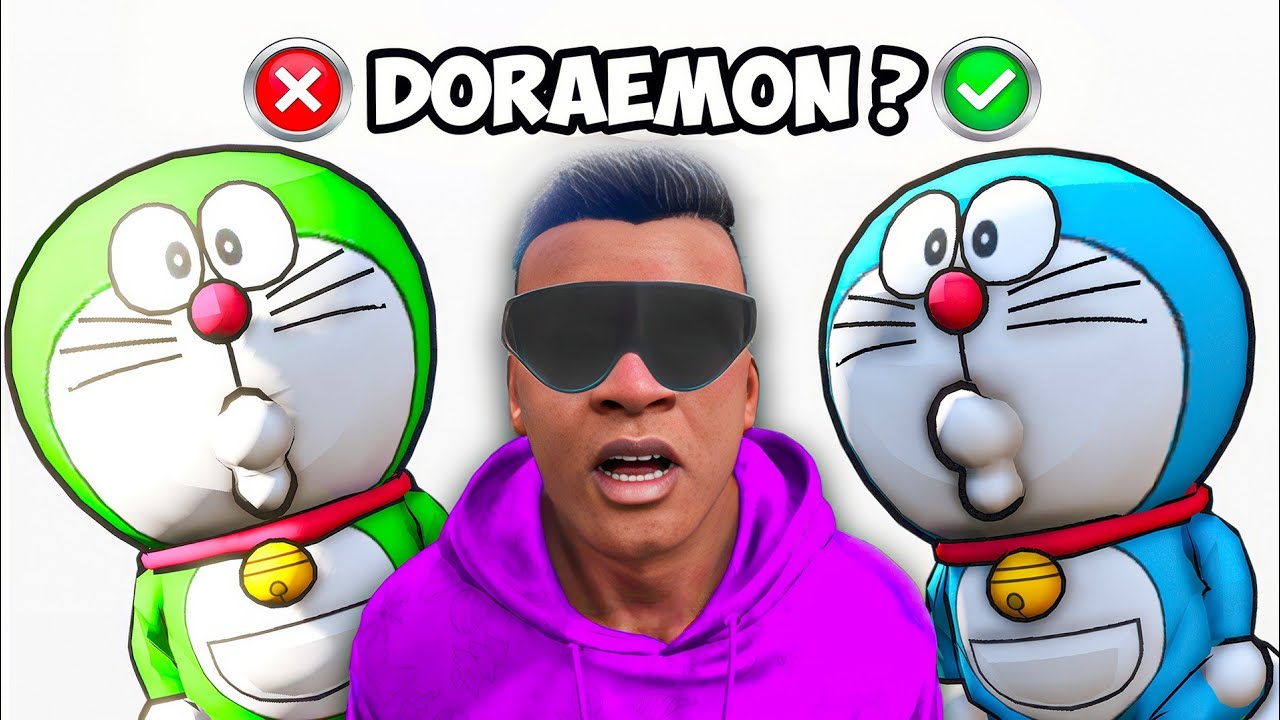 Guess The Real Doraemon in GTA 5!