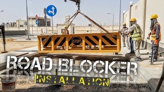 How to install Road Blocker System|| OPTIMA #optima #roadblocker #securitysystem
