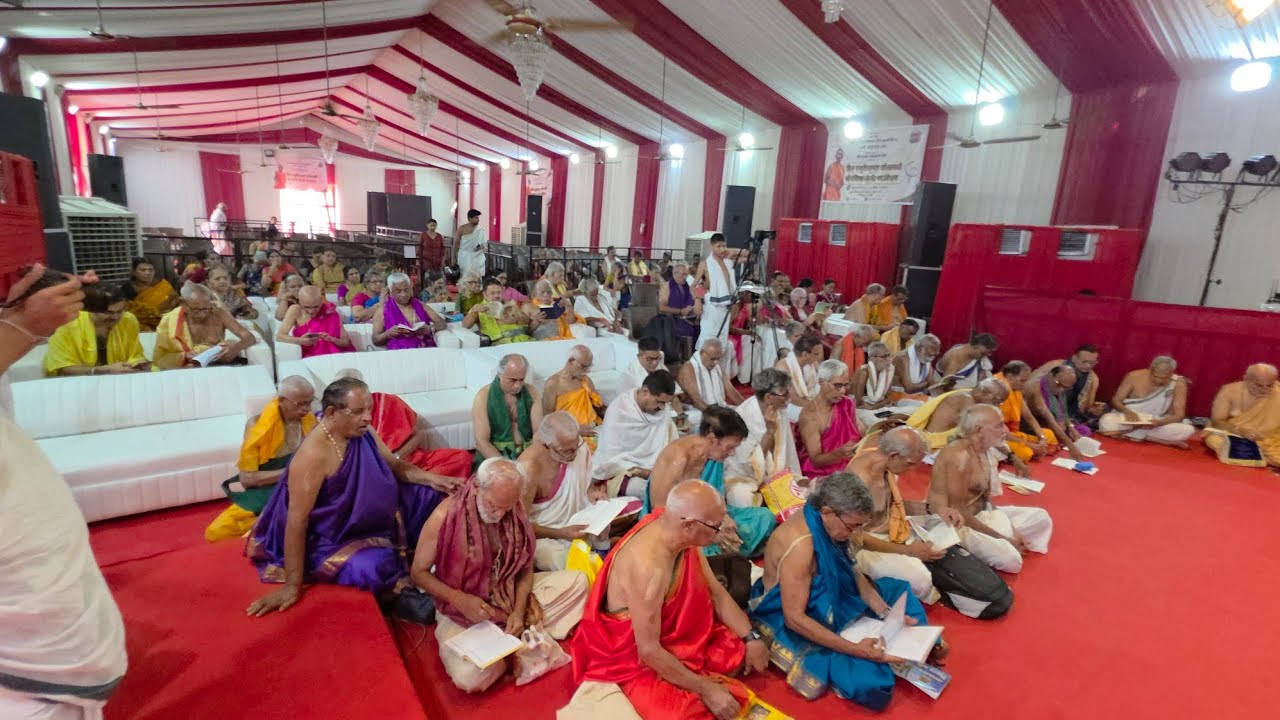 19-9-26 🙏LHVSMPS - New Delhi -'Mahaa Parayana @ Udupi Sri Pejavara Matha, New Delhi
