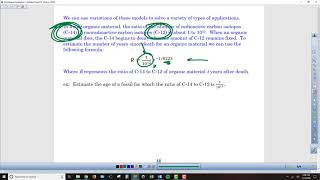 A2PCH Chapter 5-5 Exponential and Logarithmic Models - Lesson Video 1