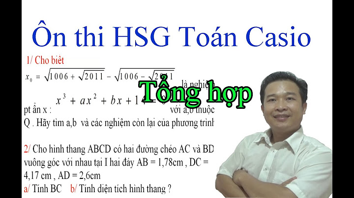 Sách hướng dẫn giải toán trên máy tính casio thpt năm 2024