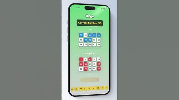 Interactive Bingo Game with SwiftUI! 🚀