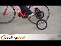 CyclingDeal SM-906 Adjustable Adult Bicycle Training Wheels Fits 20" to 29"