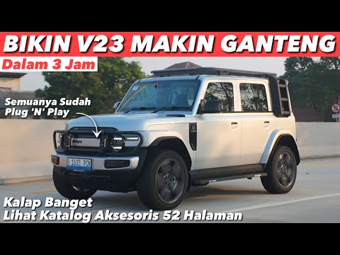 GAMPANG BANGET MODIF iCAR V23, 3 JAM LANGSUNG GANTENG