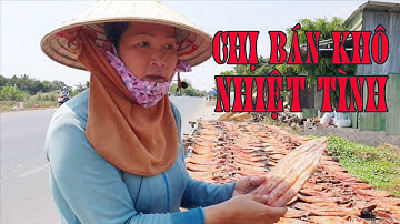 Cách làm khô cá lóc thơm ngon | Chị bán khô vui tính, nhiệt tình | Khô cá lóc Cần Thơ