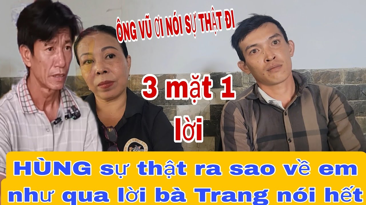QUA LỜI KỂ CHỊ TRANG VỢ ÔNG VŨ NÓI HẾT VÌ LÝ DO NÀY MÀ KHÔNG CHO HÙNG LẤY 3 CÂY CHÂN NHANG VỀ 