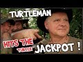Turtleman hits the "Turtle Jackpot"