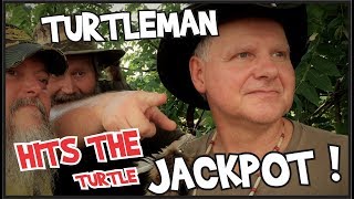Turtleman hits the &quot;Turtle Jackpot&quot;