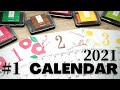 2021 Calendar #1 はんこで作るカレンダー（1月 2月 3月編）OKAPI CRAFT HOBBY