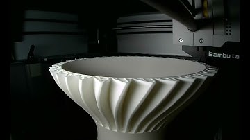 Vessel Lamp 3d Print Timelapse