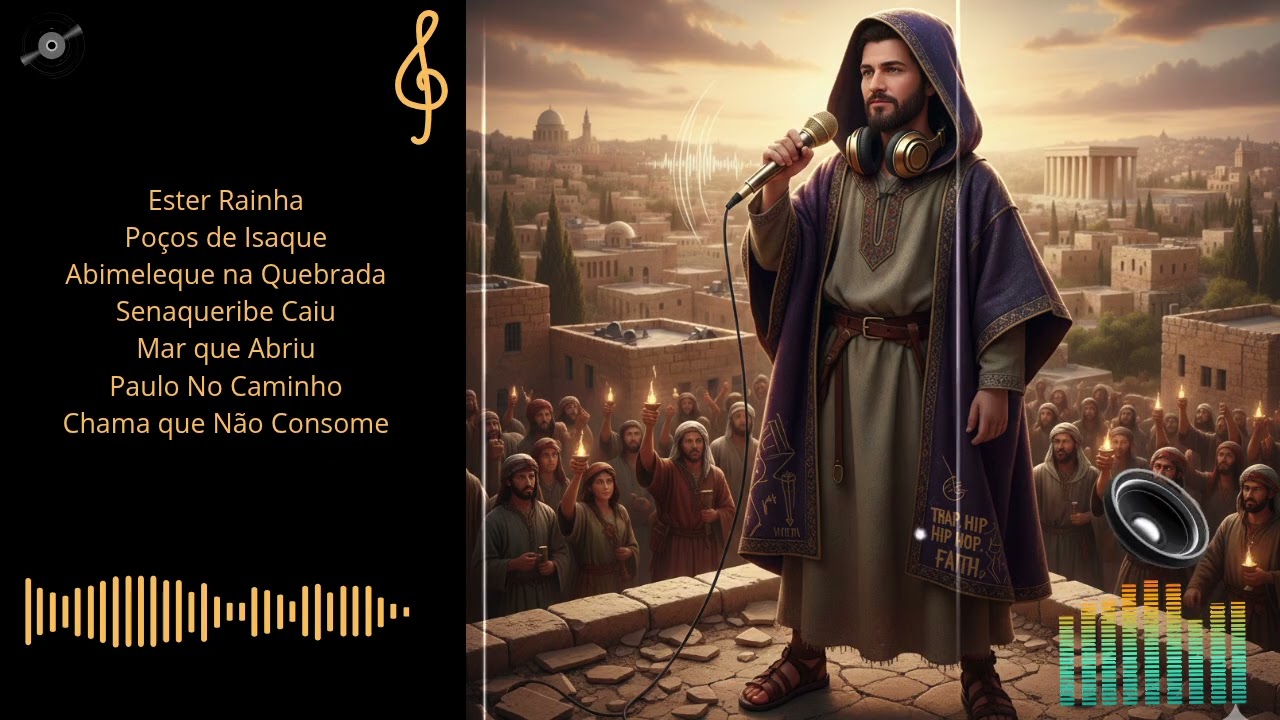 Seleção de musicas gospel, estilo TRAP/RAP 2026