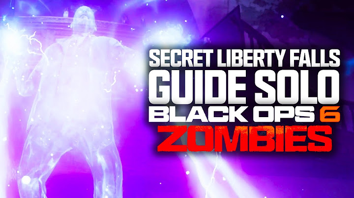 Faire le SECRET de LIBERTY FALLS en SOLO FACILEMENT sur BLACK OPS 6 ZOMBIES (Explications pas à pas)
