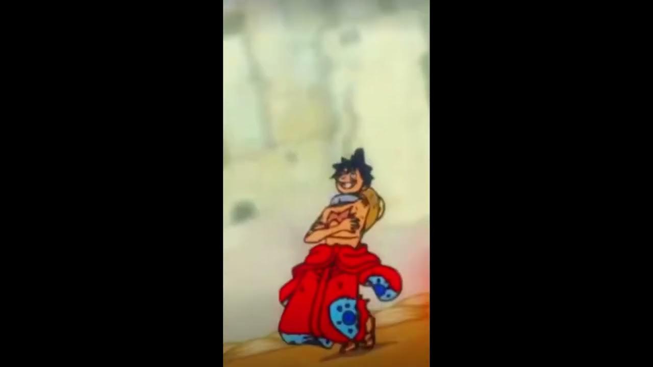 Luffy dodging bullets YouTube