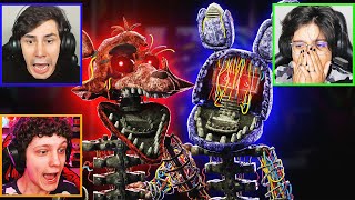 O Novo Fnaf Doom Está Muito Assustador 😲 (3 Facecams)