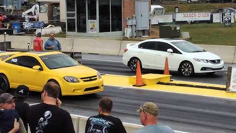 13 Civic Si vs 08 Cobalt SS/TC