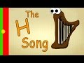 H Song in portuguese - Different words and drawings - learn languages