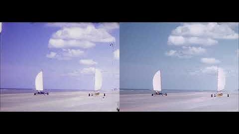 Super8 Raw scan vs Restored
