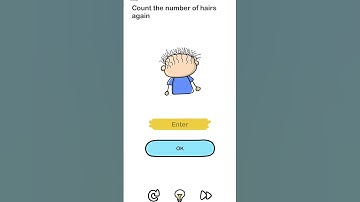 COUNT THE HAIR BRAIN OUT LEVEL #brainoutseries #youtubeshorts #shorts #trending #genoxff #viralvideo