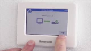 bodem hanger Bewustzijn Evohome Wi-Fi verbinden met draadloos netwerk | Honeywell Home - YouTube