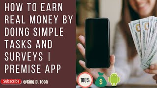 How to Earn Real Money by Doing Simple Tasks and Surveys I Premise App screenshot 2