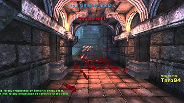 Me vs 2 Masterful bots - UT2k4 instagib DM