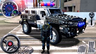 Police Job Simulator 2022 #17 - Police Cop's Grand SWAT Truck Driving - Android GamePlay screenshot 5