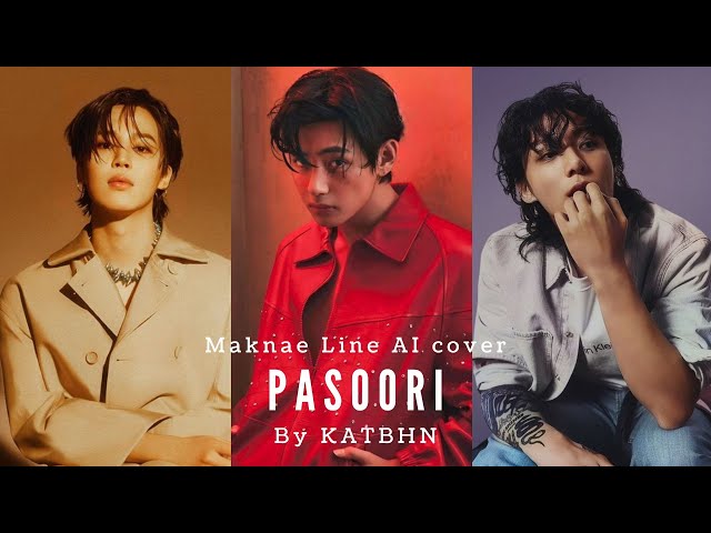 BTS Jimin, V and Jungkook AI cover- Pasoori, Ali Sethi x Shae Gill, Coke Studio, Season 14 class=