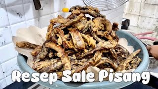 CRISPY DRY BANANA SALE RECIPE FROM BANDUNG!