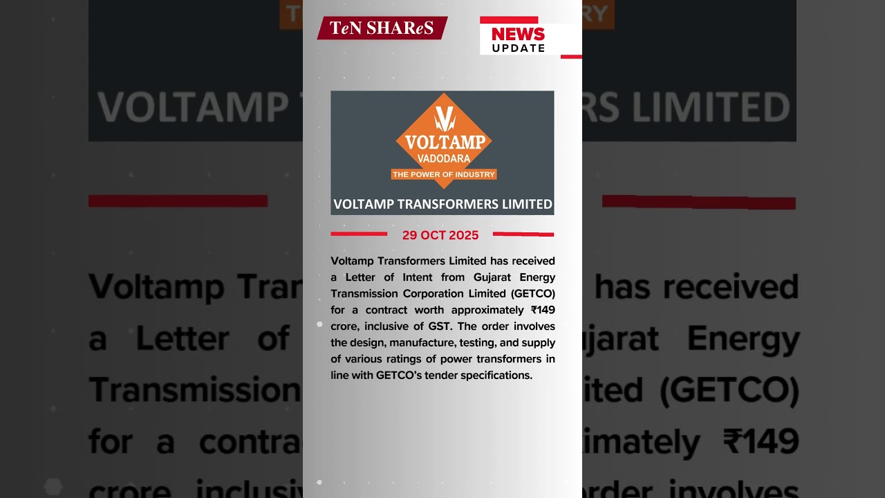 Voltamp Transformers | 29 OCT 2025 | 