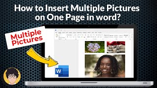 How to Insert Multiple Pictures on one page in word