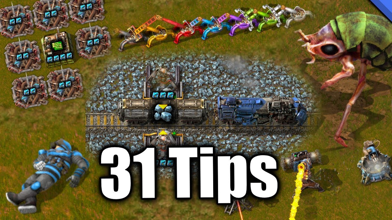 Another 31 Extremely Quick Factorio Tips | Season 2 Marathon - YouTube