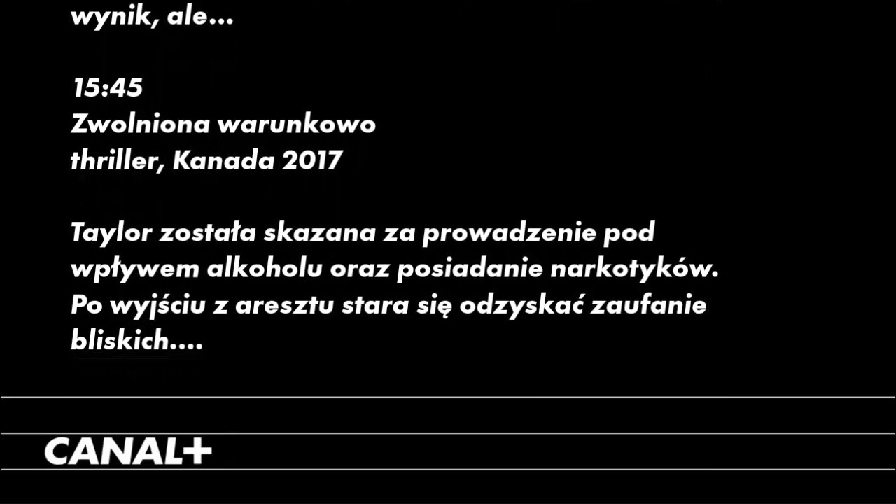 [PROJEKT/FAKE] CANAL+ - Program dnia na 17.09.2018r. (oprawa z lat 1995-1997)