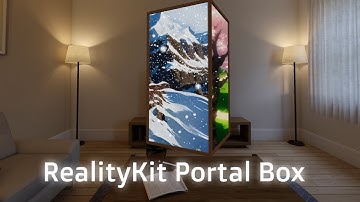 How to make a Box of Portals in your Apple Vision Pro app using RealityKit and Reality Composer Pro