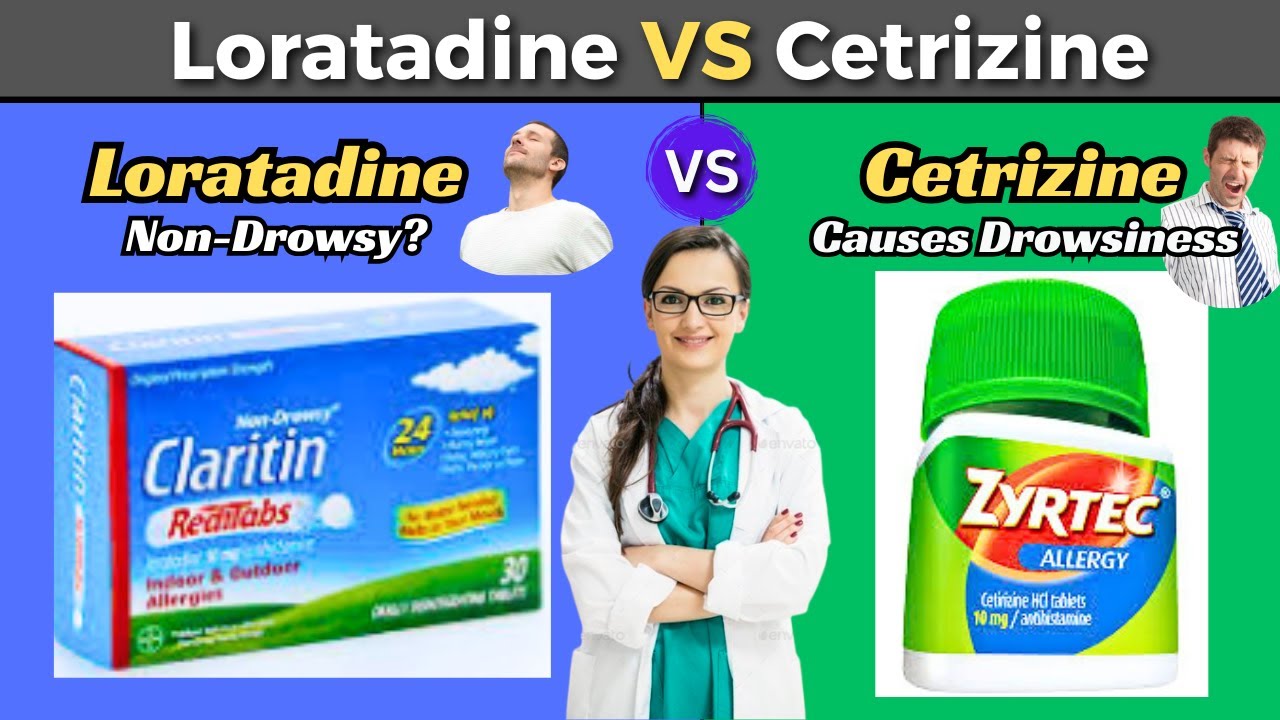 Which Is Better For Allergies Loratadine Or Cetirizine Which Is Better For Allergies Loratadine Or Cetirizine