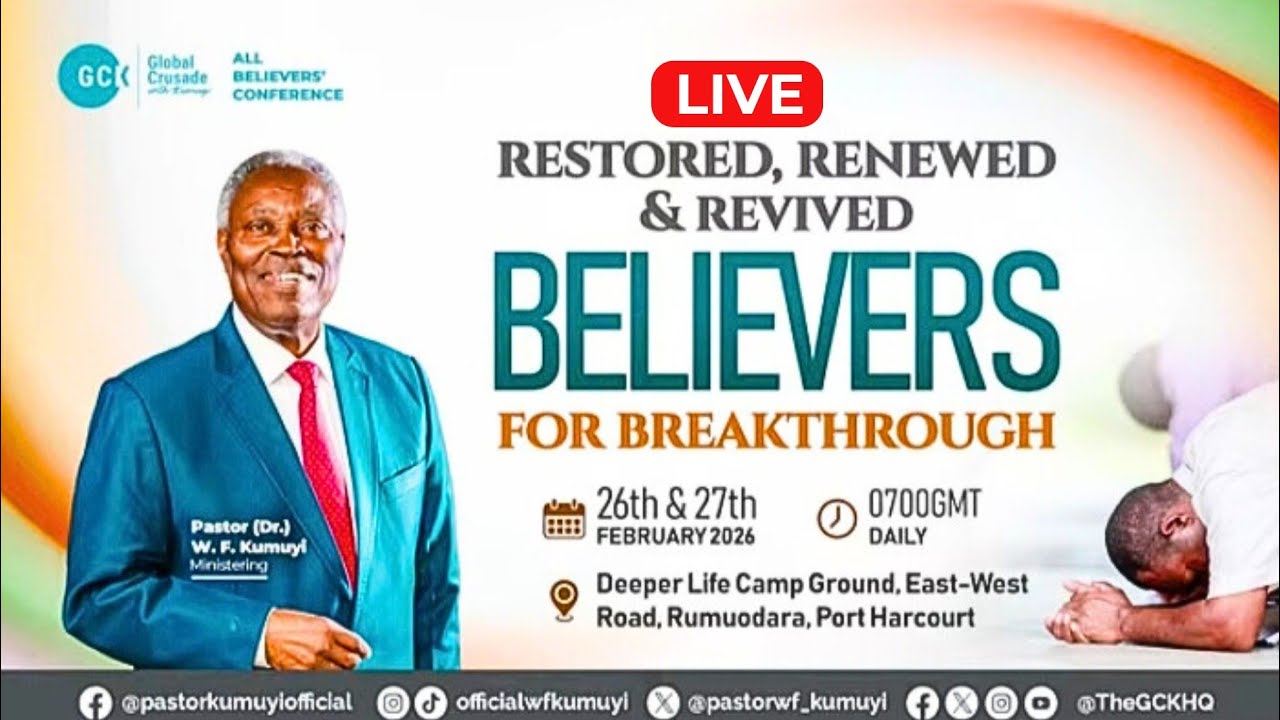 All Believers' Conference || Turning Point || Day 3 || GCK