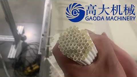 Single blade  high speed(130M) paper straw making machine