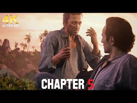 Uncharted 4: A Thief's End Remastered Walkthrough - Chapter 5 - 4K 60fps