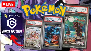 LIVE Pokemon DIGITAL RIPS! HIGH END GRAILS NIGHT!!