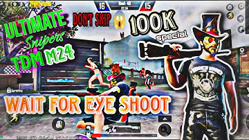 1v2 TDM CHALLENGE M24 🤨|| IN PUBG MOBILE |  PRO PLAYERS || VIDEO 60 (fps) #pubgmobile #pubg #bgmi