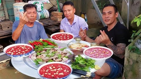 Thánh Ăn Tiết Canh.Sô Lô Với Thánh Ăn ớt | Biển Nguyễn ngọc.