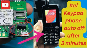 Itel keypad phone auto off problem solution