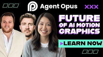 Agent Opus | See the future of AI motion graphics design